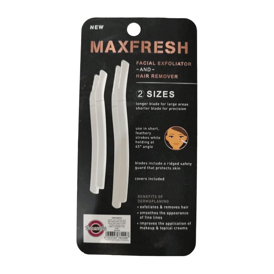 Dreamfix Health & Beauty Dreamfix Maxfresh Eyebrow Razors 2 Long handles + 2 Short Handles