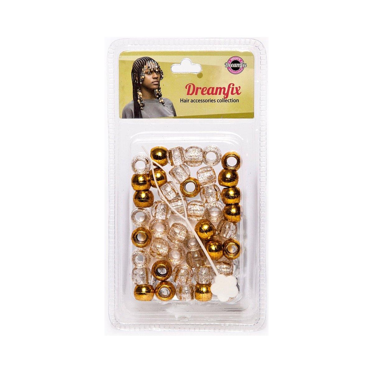 Dreamfix Health & Beauty Dreamfix Plastic Hair Beads For Kids Assorted