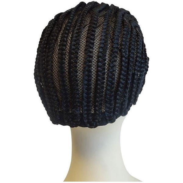 Dreamfix Health & Beauty Dreamfix Wig Cornrow Weaving Cap Straight back :1B Small