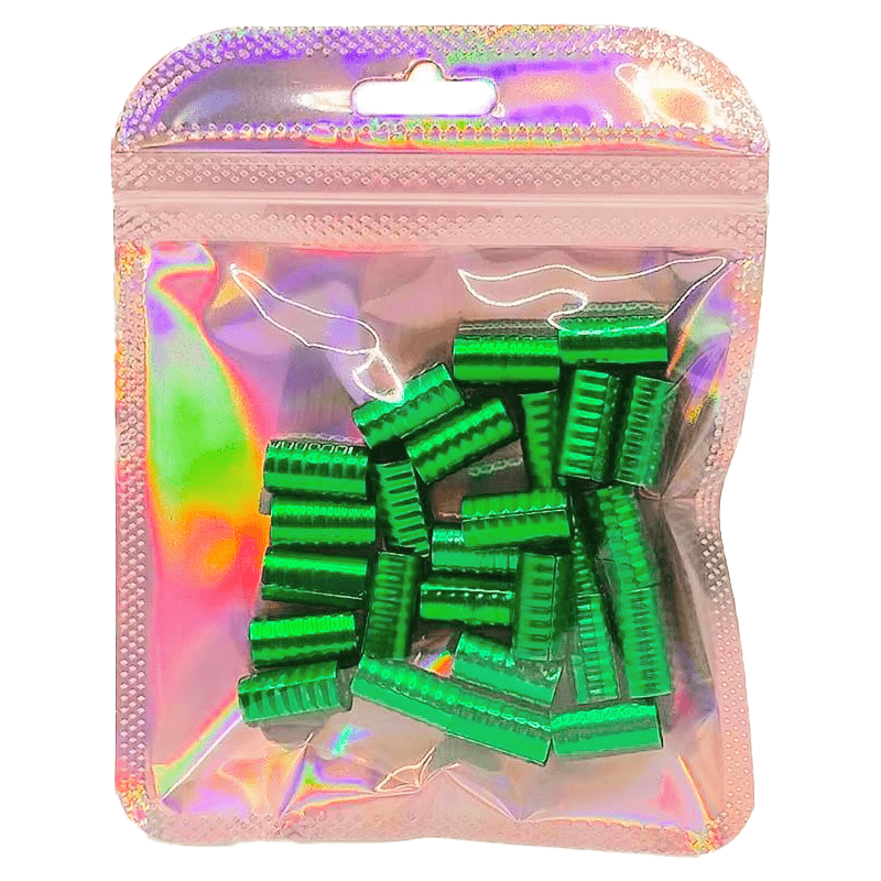Dreamfix Health & Beauty Green Dreamfix Hair Beads Silver/Rose Red/Gold/Purple/Red