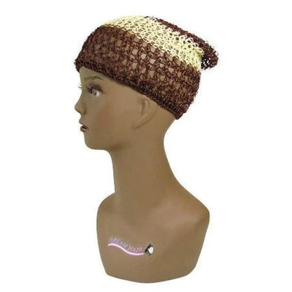 Dreamfix Health & Beauty Hair Net Mix Brown/& Cream Dreamfix Hair Net Caps