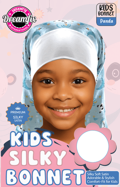 Dreamfix Health & Beauty Panda Dreamfix Kids Silky Bonnet