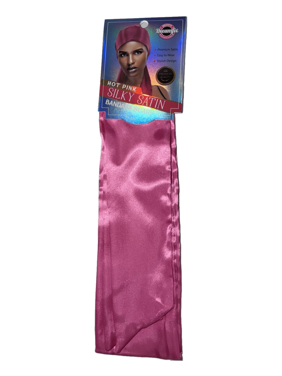 Dreamfix Health & Beauty Pink Dreamfix Bandana Scarf Satin