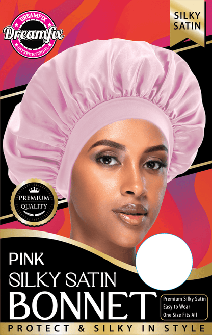 Dreamfix Health & Beauty Pink Dreamfix Silky Satin bonnet