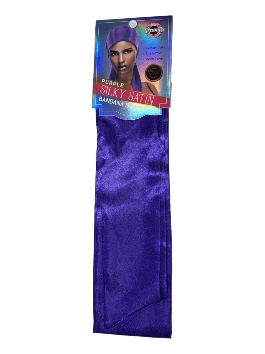 Dreamfix Health & Beauty Purple Dreamfix Bandana Scarf Satin