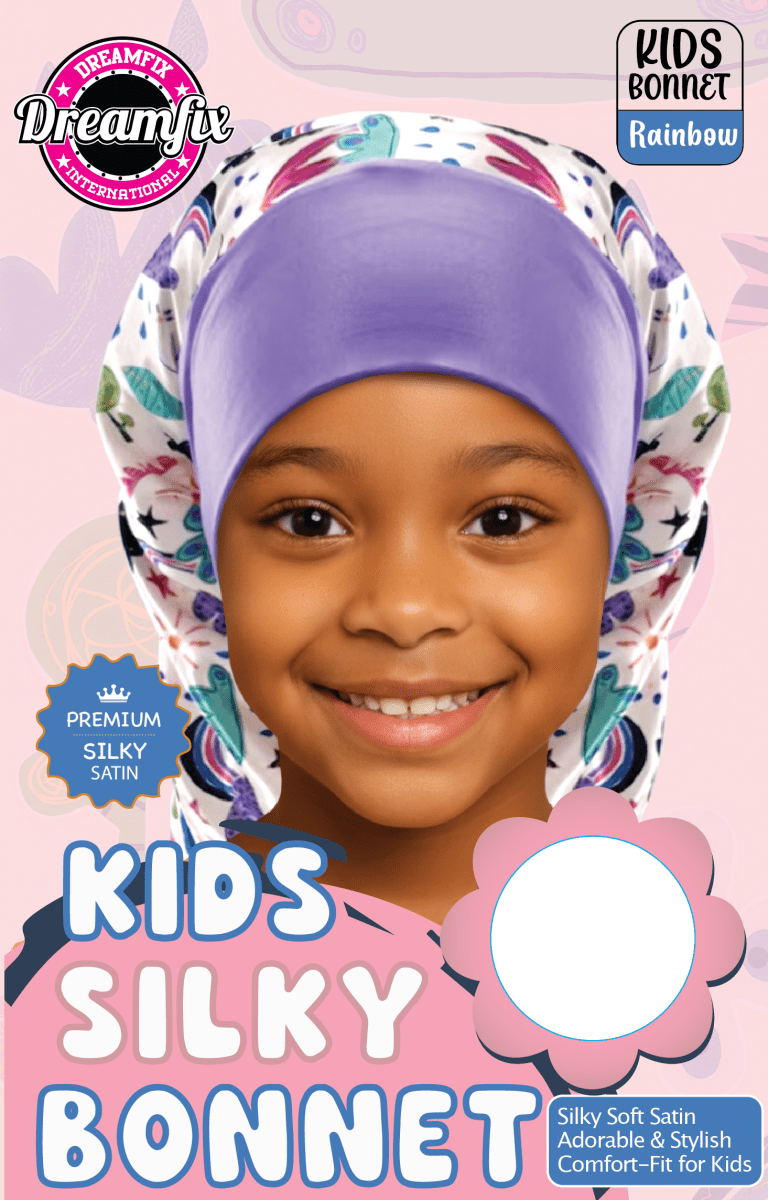 Dreamfix Health & Beauty Rainbow Dreamfix Kids Silky Bonnet