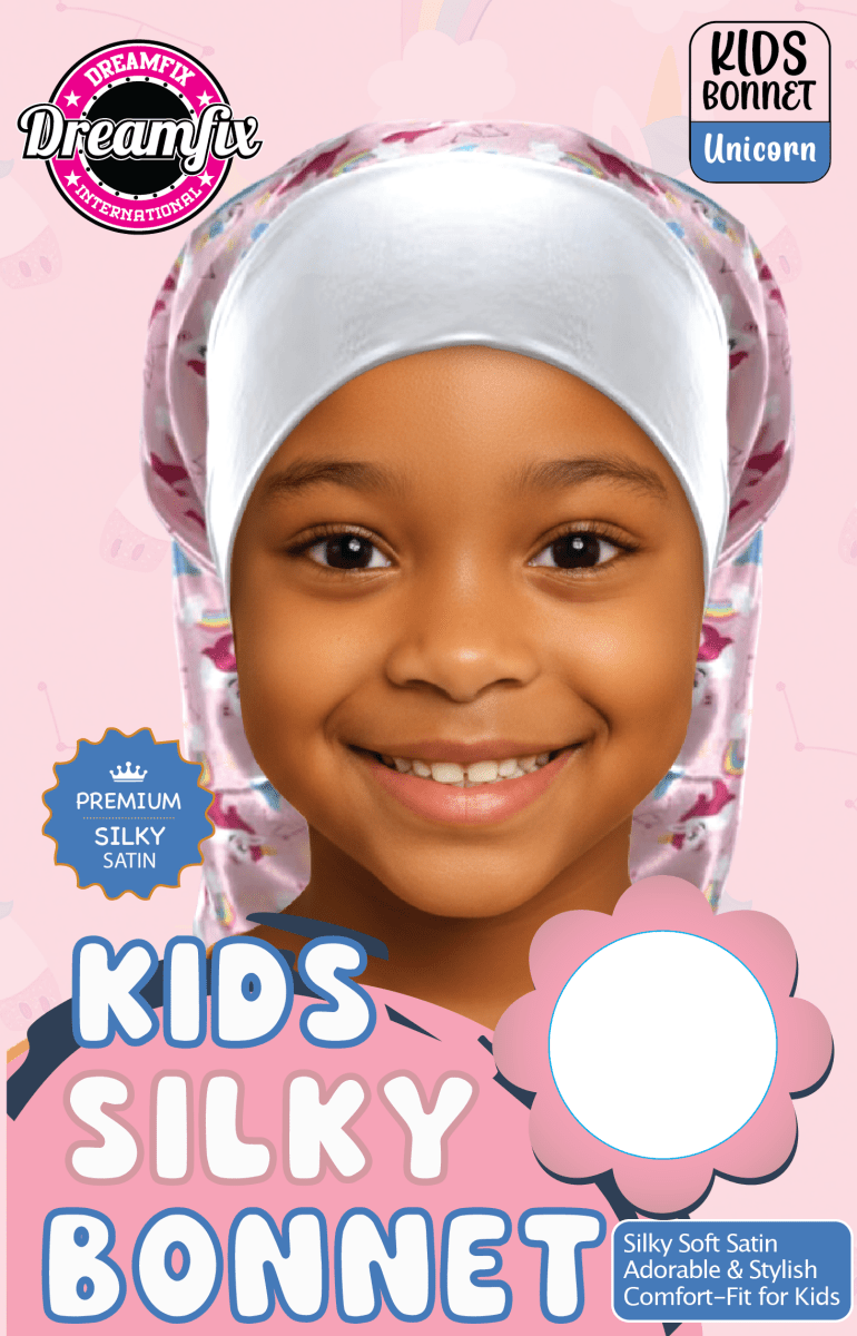 Dreamfix Health & Beauty Unicorn Dreamfix Kids Silky Bonnet