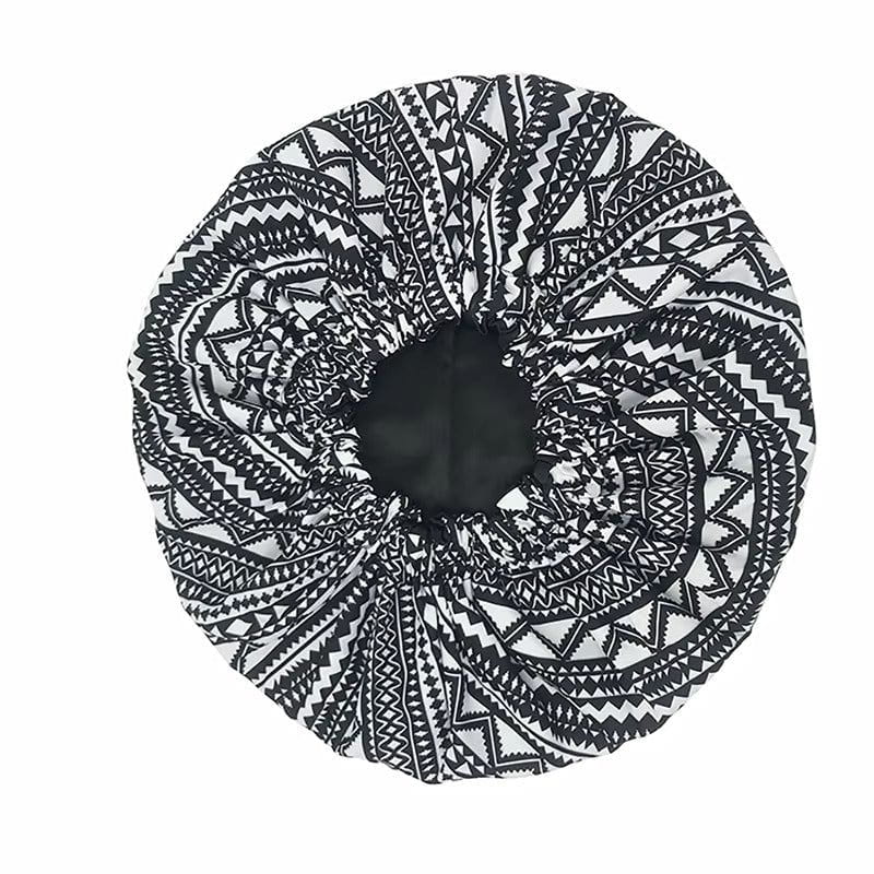 Dreamfix Health & Beauty Weiß #White Dreamfix Ankara Print Bonnet Adult