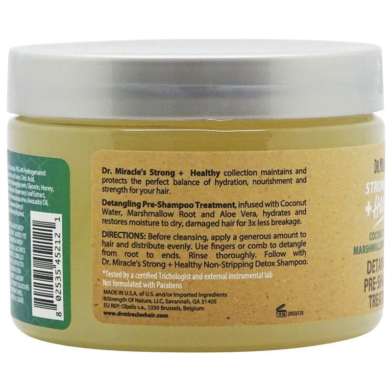 Dr.Miracle's Coconut Water & Marshmallow Root Extract Detangling Pre - Shampoo Treatment 340g - Gtworld.de