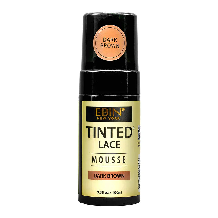 Ebin New York Health & Beauty Dark Brown Ebin New York - Mousse Teintée Dentelle 95 ml