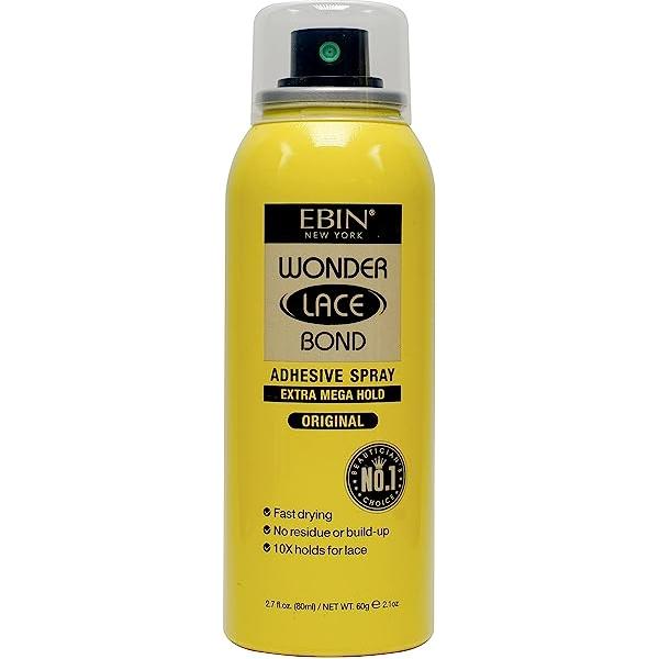 Ebin New York Health & Beauty Ebin New York Wonder Lace Bond Mega Hold Spray 420/180/80 ml