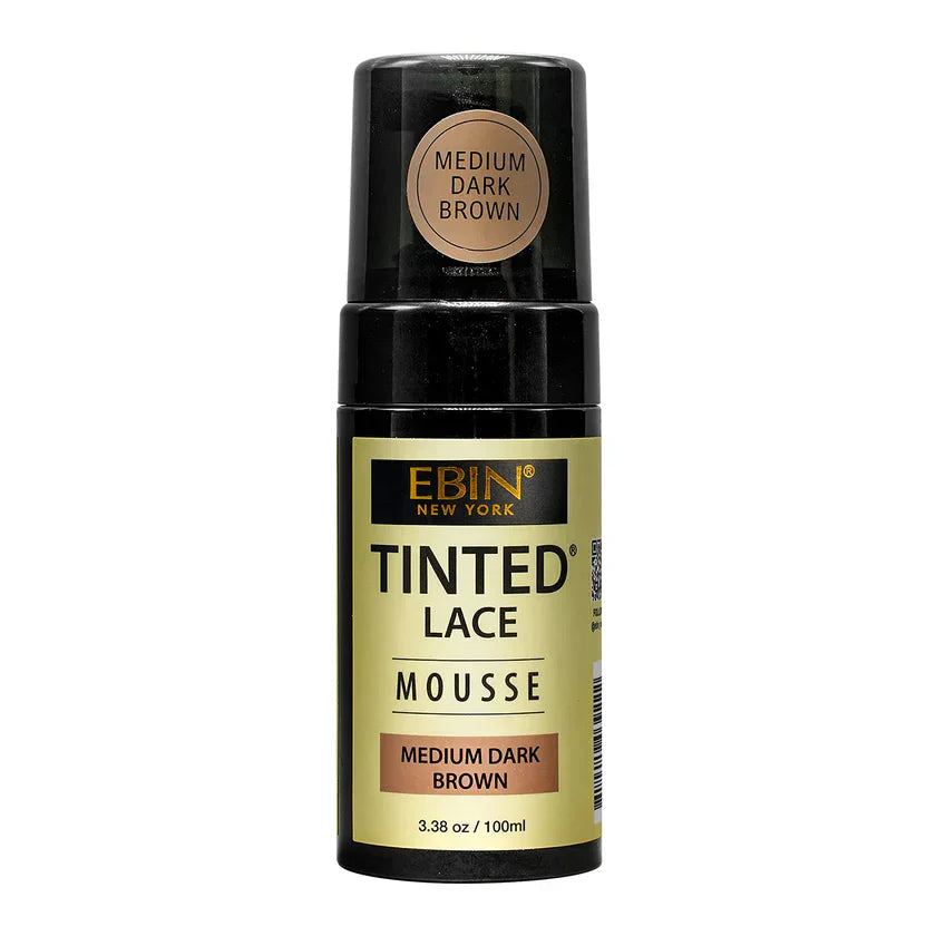 Ebin New York Health & Beauty Medium Dark Brownn Ebin New York - Mousse Teintée Dentelle 95 ml
