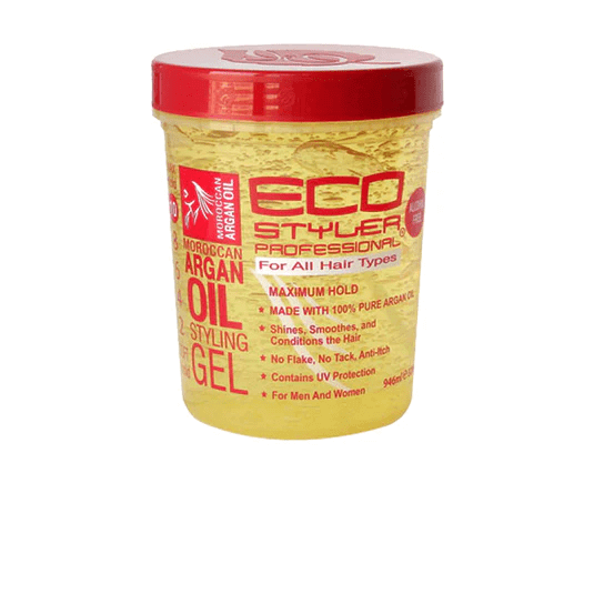 Eco Style 32 oz Eco Styler Moroccan Argan Oil Stylin 80oz/32oz/8oz