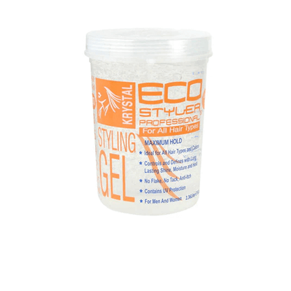 Eco Style 80 oz Eco Styler Krystal Styling Gel 80oz/32oz/8oz