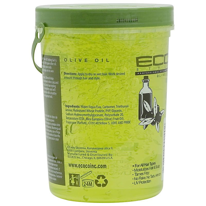 Eco Style Olive Oil Styling Gel 2,36L | gtworld.be 