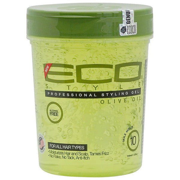 Eco Style Professional Olive Oil Styling Gel 946ml | gtworld.be 