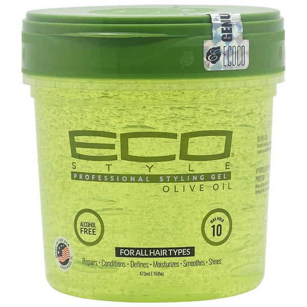 Eco Style Professional Styling Gel Olive Oil 473ml | gtworld.be 