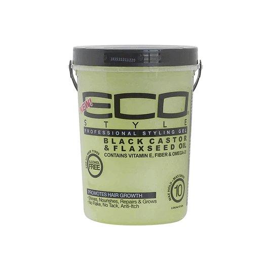 Eco Style Health & Beauty 80oz Eco Style Black Castor & Flaxseed Oil Gel 80oz/32oz/16oz/8oz