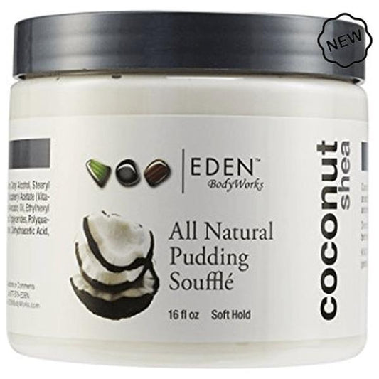 Eden BodyWorks Coconut Shea All Natural Pudding Souffle 473ml - Gtworld.de