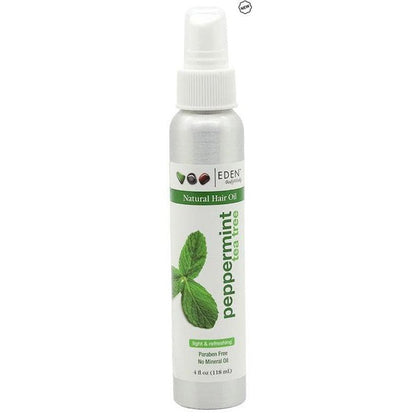 Eden BodyWorks Peppermint Tea Tree Natural Hair Oil 118ml | gtworld.be 