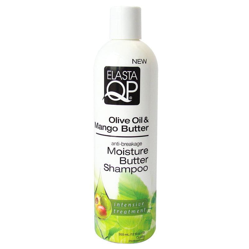 ELASTA QP Olive Oil & Mango Butter Anti-breakage Moisture Butter Shampoo 355ml | gtworld.be 