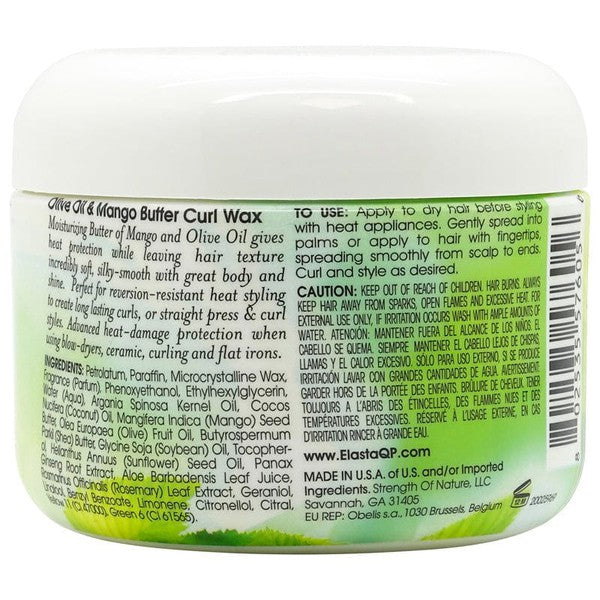 Elasta Qp Olive Oil & Mango Butter Curl Wax Intensive Treatment 142G | gtworld.be 