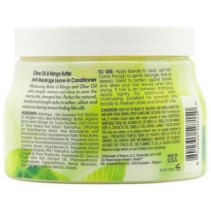 Elasta QP Health & Beauty ELASTA QP Olive Oil & Mango Butter Anti-breakage Leave-in Conditioner 443ml