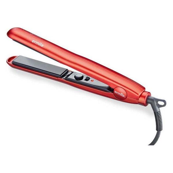 ermila Ceramic Flat Iron red Adjustable temperature control from 150°C - 230°C W - Gtworld.de