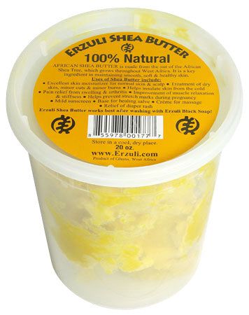 Erzuli 100% African Shea Butter Chunky 20oz | gtworld.be 