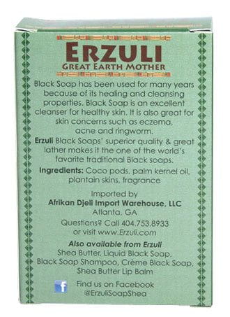 Erzuli Black Soap Jasmine 4oz/120g | gtworld.be 