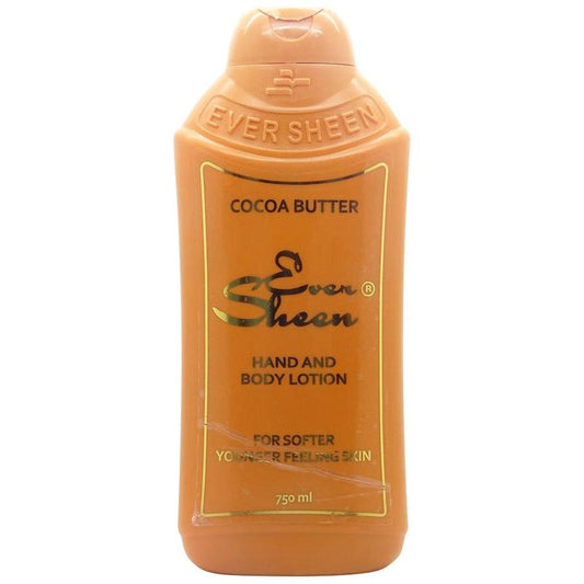 Ever Sheen Health & Beauty Ever Sheen Cocoa Butter Hand and Body Lotion 750ml