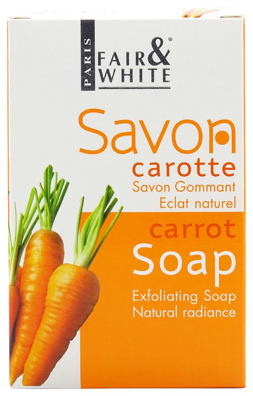 Fair & White Carrot Soap 200 g | gtworld.be 