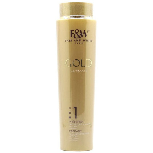 Fair & White GOLD 1 AHA Brightening Body lotion 350ml | gtworld.be 