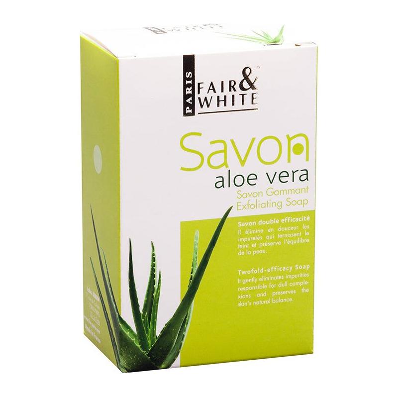 Fair and White Health & Beauty Fair & White Savon Aloe Vera Gommant Exfoliating Soap 200g