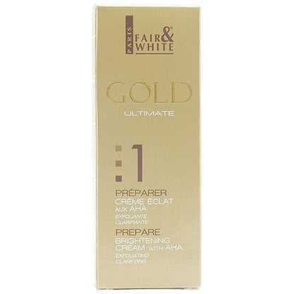 Fair & White GOLD brighting cream AHA 75ml - Gtworld.de