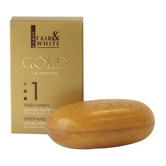 Fair & White GOLD Santin Exfoliating Soap 200 g - Gtworld.de