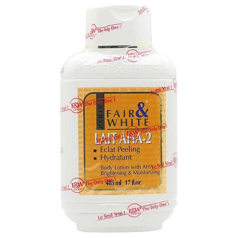 Fair & White Lait AHA - 2 Brightening & Moisturizing Body Lotion 485ml - Gtworld.de