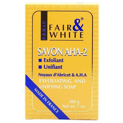 Fair & White Savon Aha - 2 Exfoliating and Lightening Soap 200g - Gtworld.de