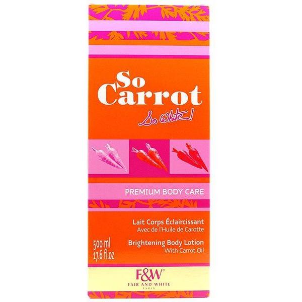 Fair&White So Carrot Brightening Body Lotion 500ml - Gtworld.de