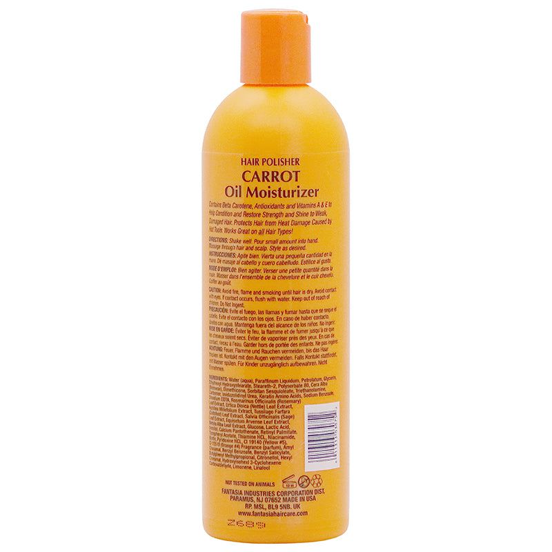 Fantasia IC Hair Polisher Carrot Growth Oil Moisturizer 355ml | gtworld.be 