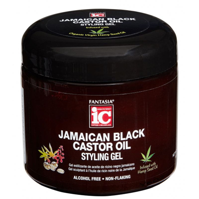 Fantasia ic Jamaican Black Castor Oil Styling Gel 473ml | gtworld.be 
