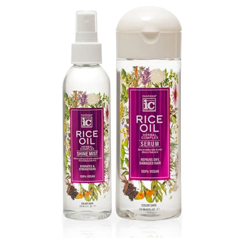 Fantasia ic Fantasia IC Rice Oil Hair Care Duo Bundle