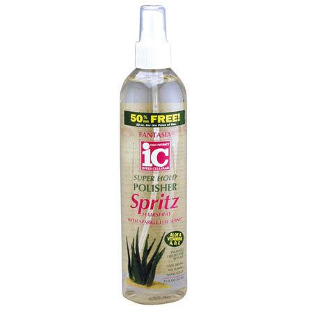 Fantasia IC Super Hold Polisher Spritz hairspray with Sparkle Lite Shine 355ml | gtworld.be 