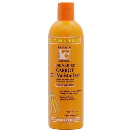 Fantasia ic Health & Beauty Fantasia IC Hair Polisher Carrot Growth Oil Moisturizer 355ml