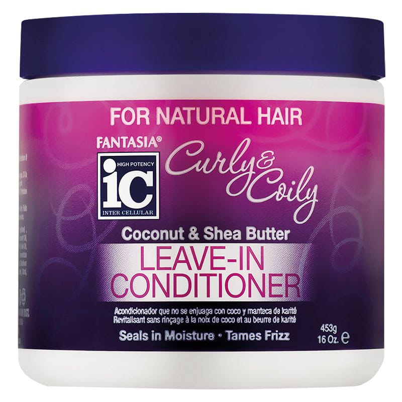 ic Fantasia Curly & Coily Coconut & Shea Butter Leave-in-Conditioner 453g | gtworld.be 