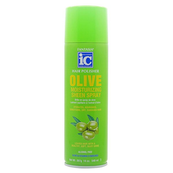 ic Fantasia  Hair Polisher Olive Moisturizing Sheen Spray 548ml | gtworld.be 