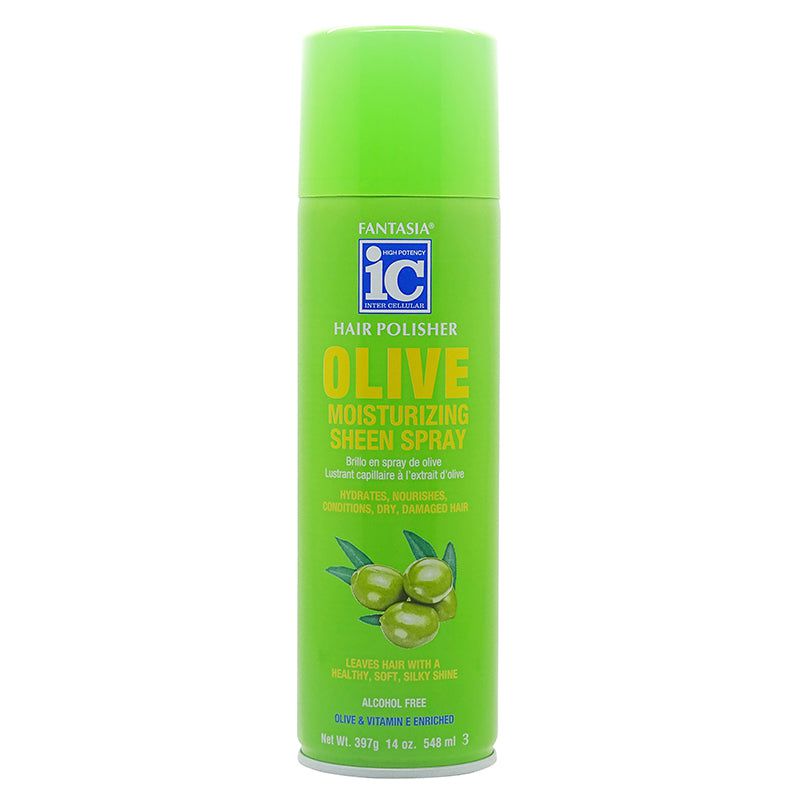 ic Fantasia  Hair Polisher Olive Moisturizing Sheen Spray 548ml | gtworld.be 