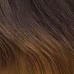 Feme Health & Beauty 18" = 45 cm / Schwarz-Gold Hellbraun Mix Ombre #TR1B/27 Feme Kanubia Bundle Weave Brazilian Loose Hair Synthetic 16''/18''/22''