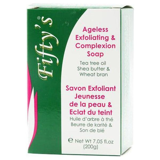 Fifty's Health & Beauty Fifty's Ageless Exfoliating Complexion Soap 200g