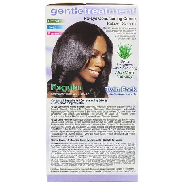 Gentle Treatment Regular No-Lye Conditioning Creme Relaxer System Twin Pak | gtworld.be 